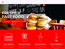 Tablet Screenshot of burger-fries.com